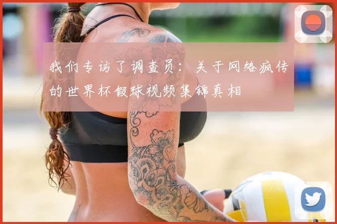 我们专访了调查员:关于网络疯传的世界杯假球视频集锦真相
